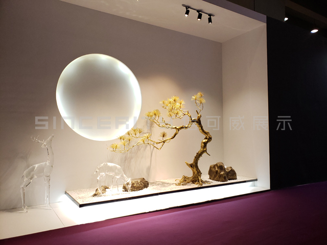 那特家具展展臺設計現(xiàn)場圖