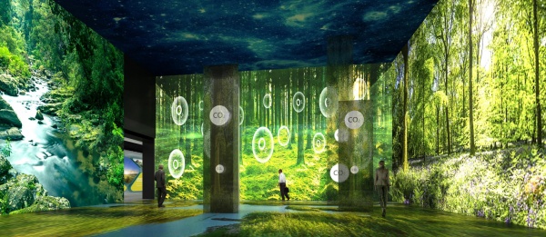 雙碳經(jīng)濟展示館展廳設(shè)計