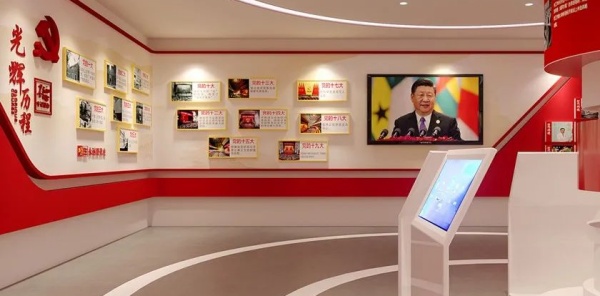 黨群服務(wù)中心展廳設(shè)計傳承弘揚紅色精神！